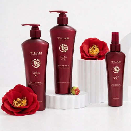 Серия Aura oil за суха, увредена коса от T-LAB Professional