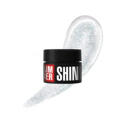 Гел за изграждане с частици Medium №01, 13г млечно със сребрист блясък