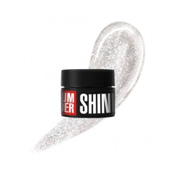 Гел за изграждане с частици Medium №03, 13г слонова кост със сребрист блясък