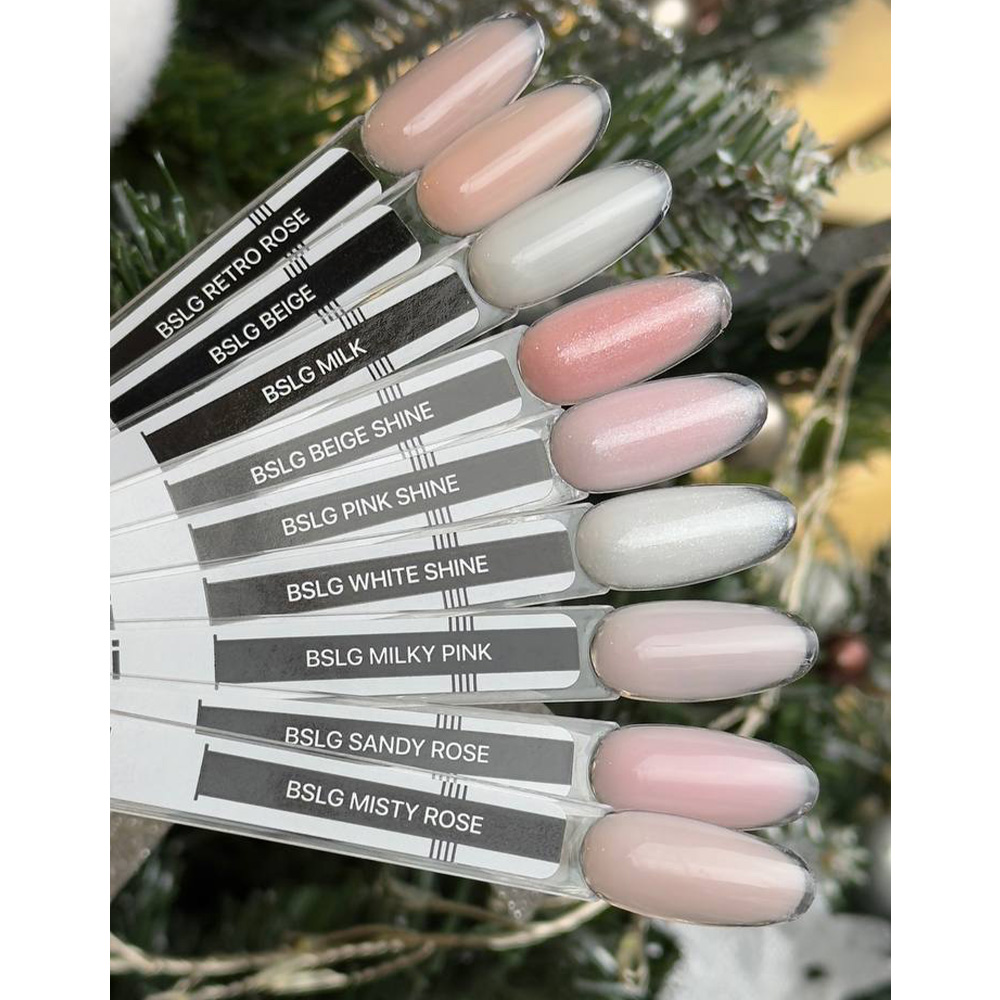 Гел за изграждане Builder self-level gel Beige Shine 13г 1 бр.