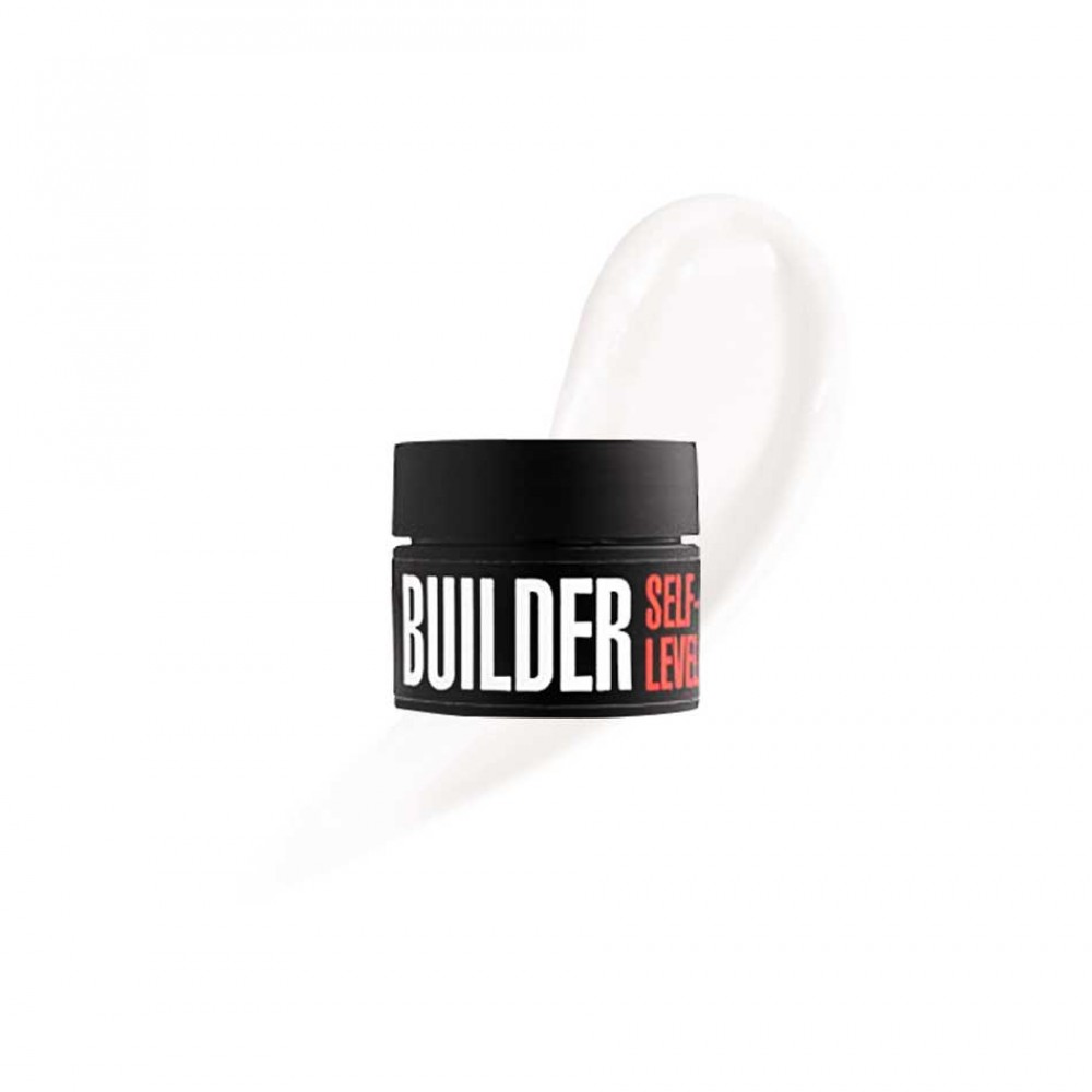 Гел за изграждане Builder self-level gel Milk 30г млечно бяло 1 бр.