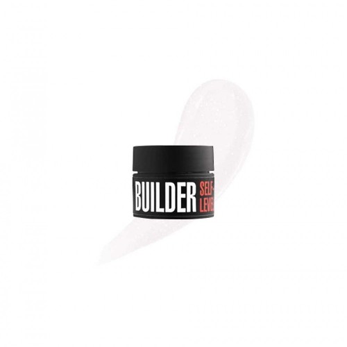Гел за изграждане Builder self-level gel White Shine 30г 1 бр.