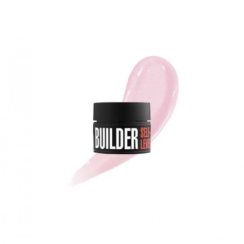 Гел за изграждане Builder self-level gel Pink Shine 30г 1 бр.