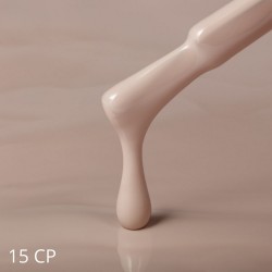 Гел лак №15 CP млечно-бежово 7 мл.-foto2