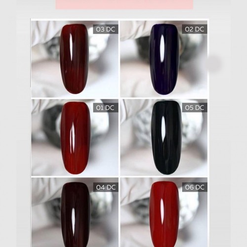 Гел лак №02 DC Дълбоко лилаво 