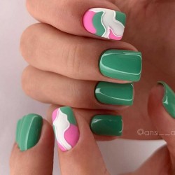 Гел лак №05 EF Тюркоазено зелен 7 мл.-foto2