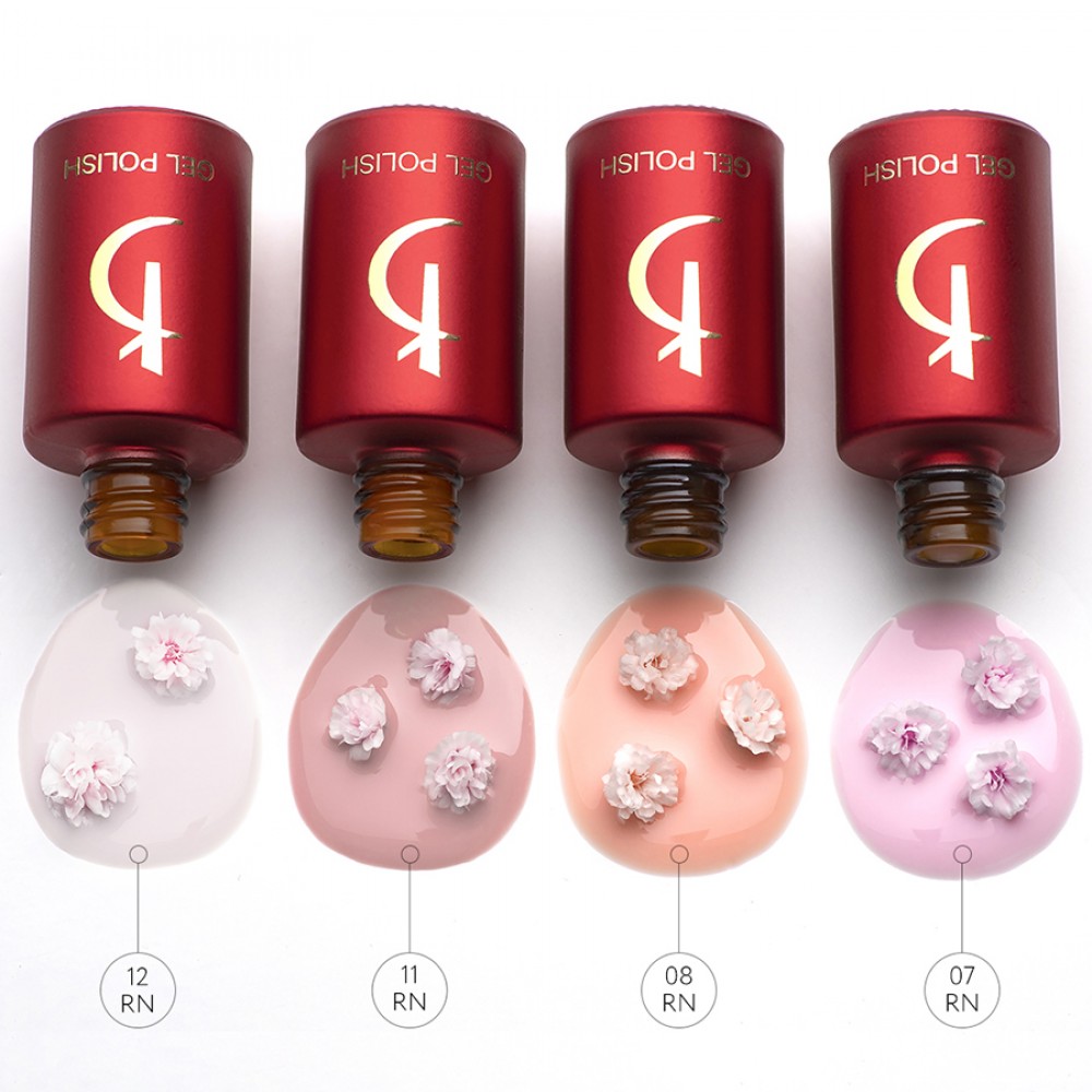 Гел лак №06 RN Пудрена орхидея 7 мл.