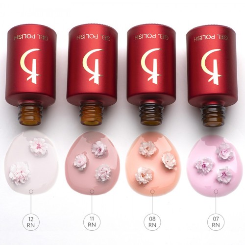 Гел лак №06 RN Пудрена орхидея 7 мл.