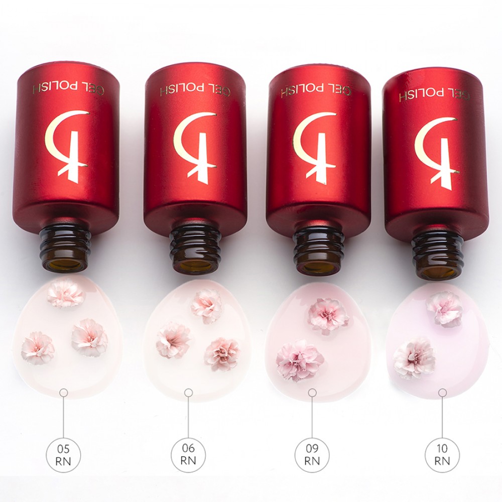 Гел лак №06 RN Пудрена орхидея 7 мл.