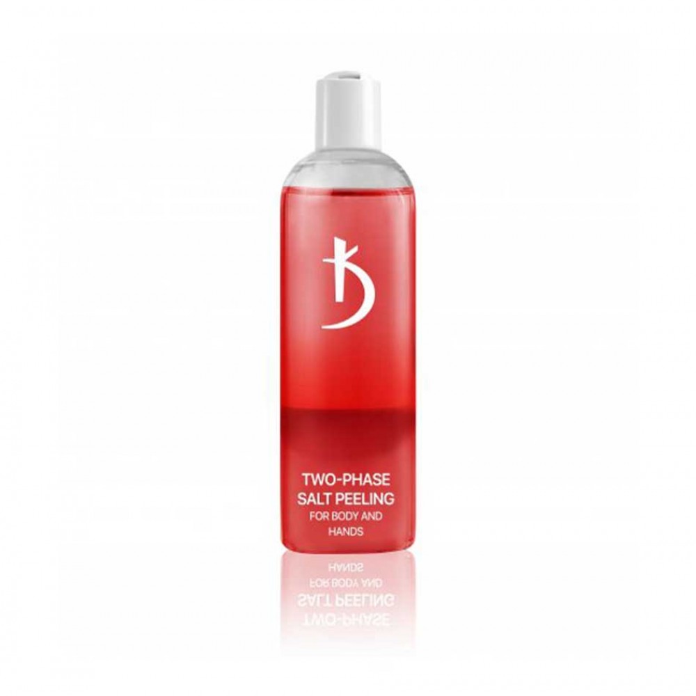 Двуфазен пилинг за ръце и тяло със сол 200 мл. Двуфазен пилинг за ръце и тяло със сол 200 мл.