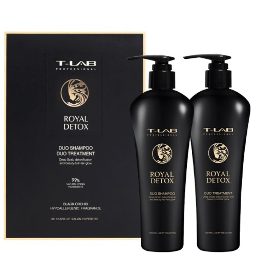 Комплект шампоан + маска Royal Detox 300 мл. Комплект шампоан + маска Royal Detox 300 мл.