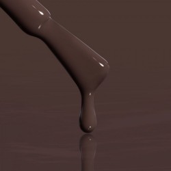 Лак за нокти №01, 10 мл, цвят тъмен шоколад-foto2