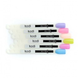 Цветна каучукова основа Jelly Blue Син 8 мл.-foto4