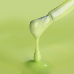 Цветна каучукова основа Jelly Green Зелен-foto3