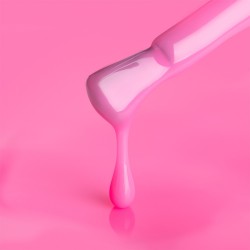 Цветна каучукова основа Jelly Pink Розов 7 мл.-foto2