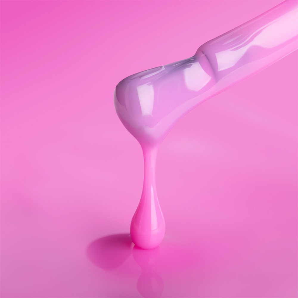 Цветна каучукова основа Jelly Rosy Розов 8 мл.