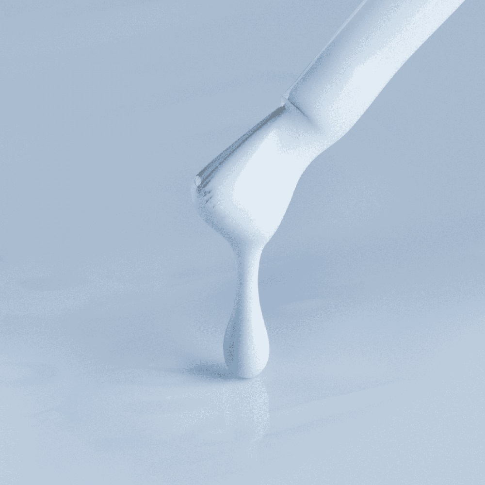 Цветна каучукова основа Macarons Blue Sky Лавандулово син