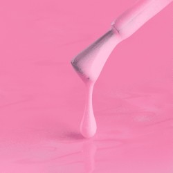 Цветна каучукова основа Macarons Bubble Gum Светло розов 7 мл.-foto2