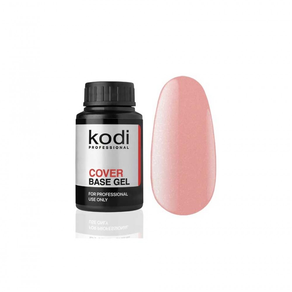 Камуфлажна основа Cover base №3 Студено розово със сребрист брокат 7 мл.