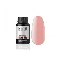 Камуфлажна основа Cover base №3 Студено розово със сребрист брокат 7 мл.-foto2