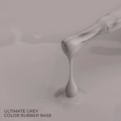 Цветна каучукова основа Color Rubber Base Gel Ultimate Grey Наситено сив -foto2