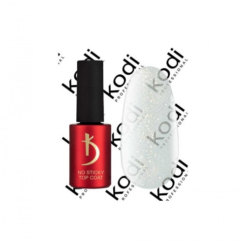 Топ покритие без лепкав слой Sparkle Gold 7 мл.