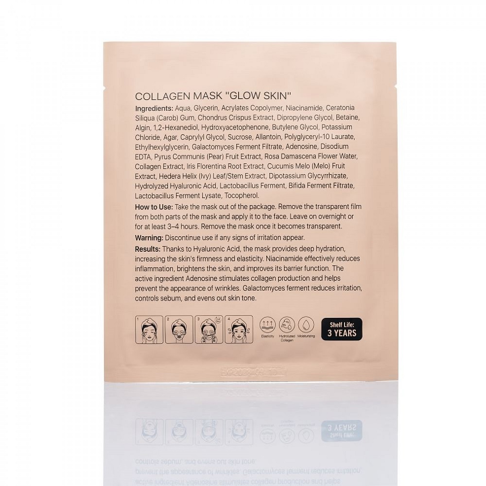 Колагенова маска за лице Glow Skin