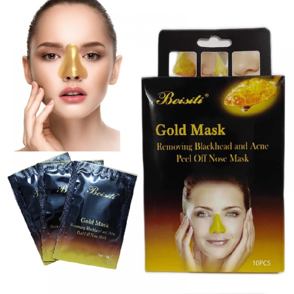 Почистваща златна маска за нос