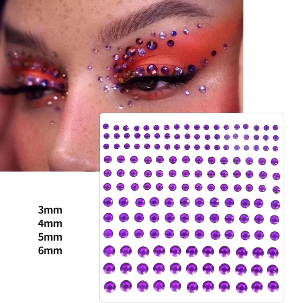 Лилави Кристали за лице - самозалепващи Лилави Кристали за лице - самозалепващи
