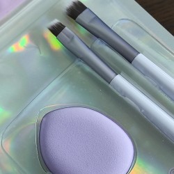 Комплект от 2бр. блендинг четки и 2бр. мини гъбки-foto2