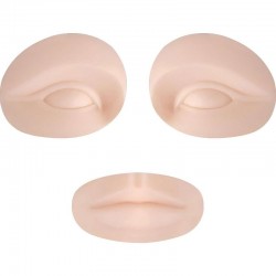 Тренировъчен Комплект 3 части  очи за грим и мигли + устни-foto3