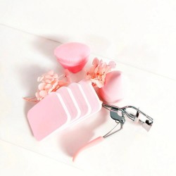 Комплект 7 части за перфектна визия - гъбки, четка, извивачка-foto2