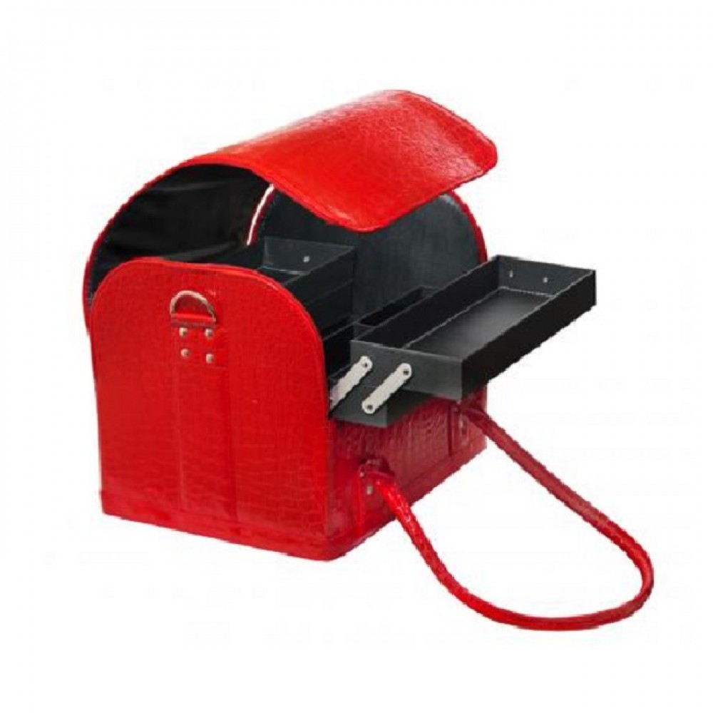 Козметична чанта -куфар за съхранение на гримове и четки Козметична чанта -куфар за съхранение на гримове и четки