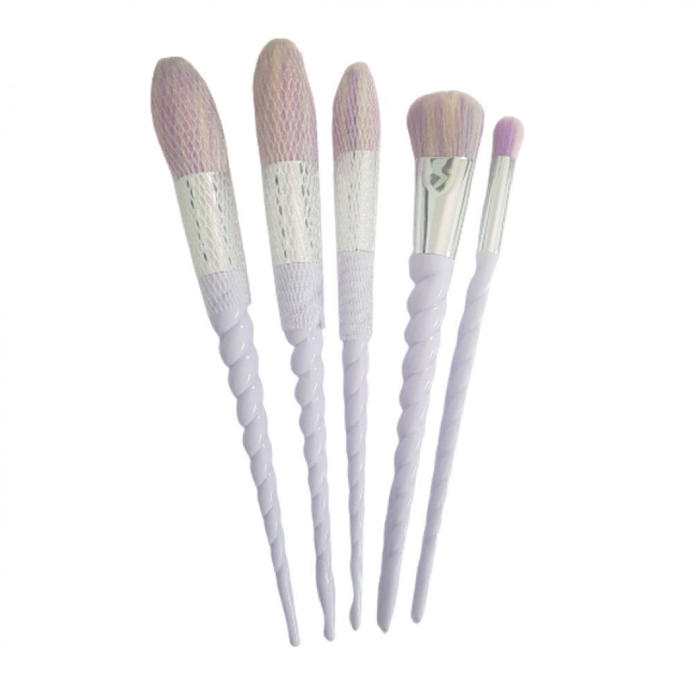 Комплект Четки за Грим Еднорог 5 бр