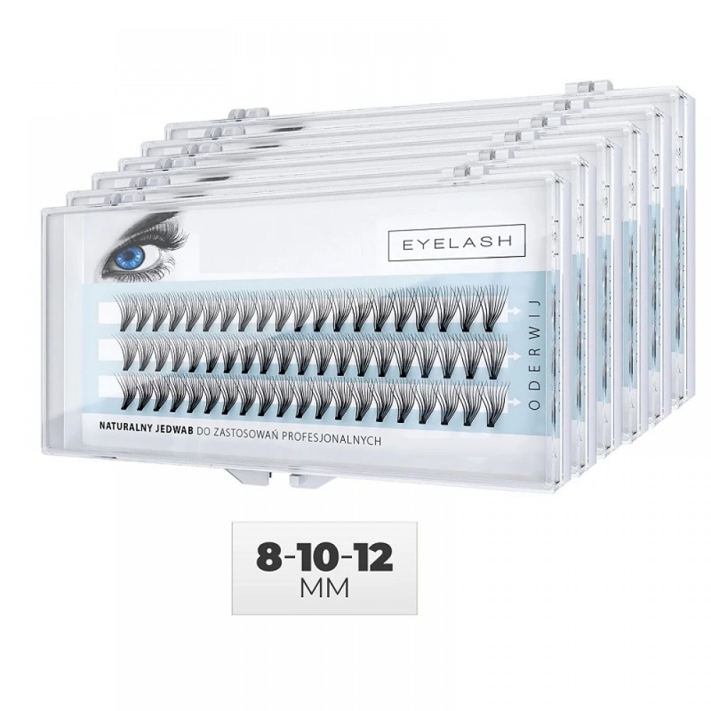 Висококачествени Нежни Мигли на снопчета Classic 8 10 12 Лукс качество - Микс Висококачествени Нежни Мигли на снопчета Classic 8 10 12 Лукс качество - Микс