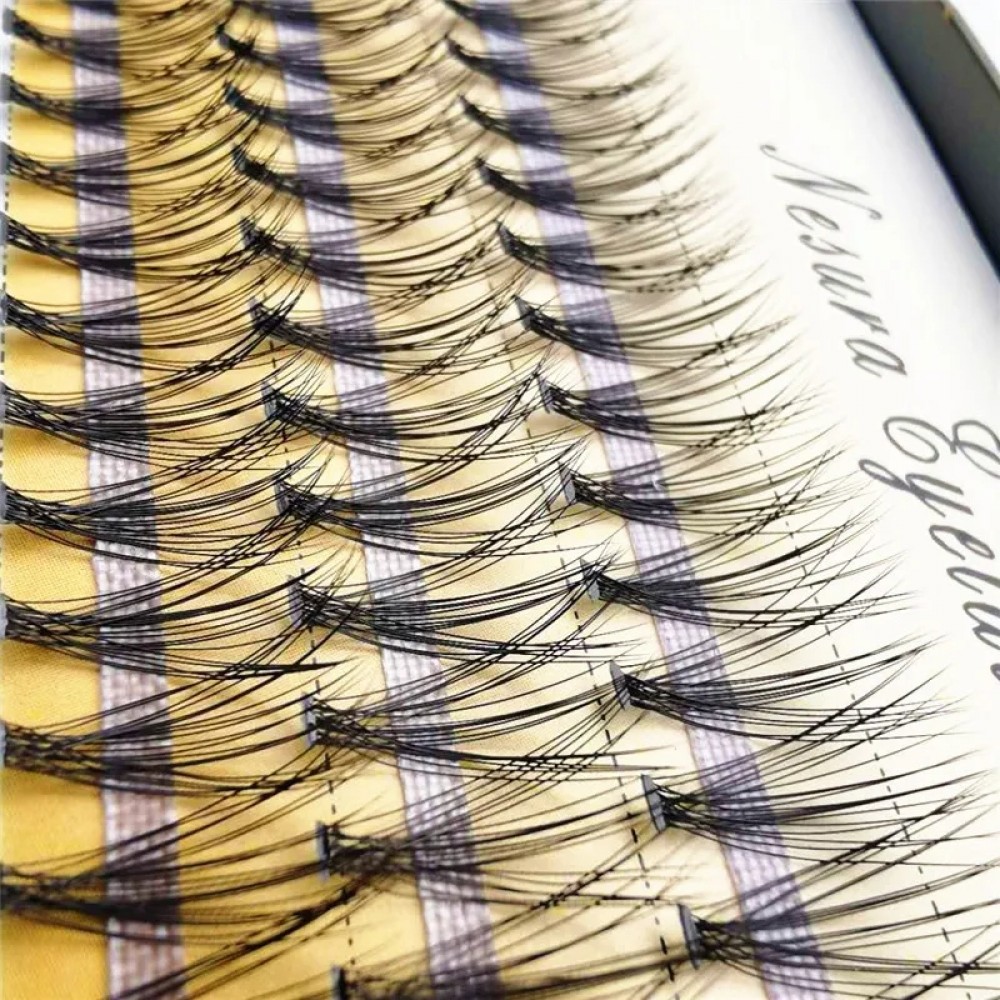 Мигли на снопчета -  Nesura 8-10-12 Микс размер