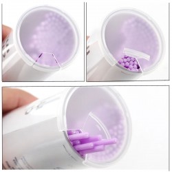 Микро четки за мигли - 100бр. Мигли, Маникюр, Грим - зелени-foto3