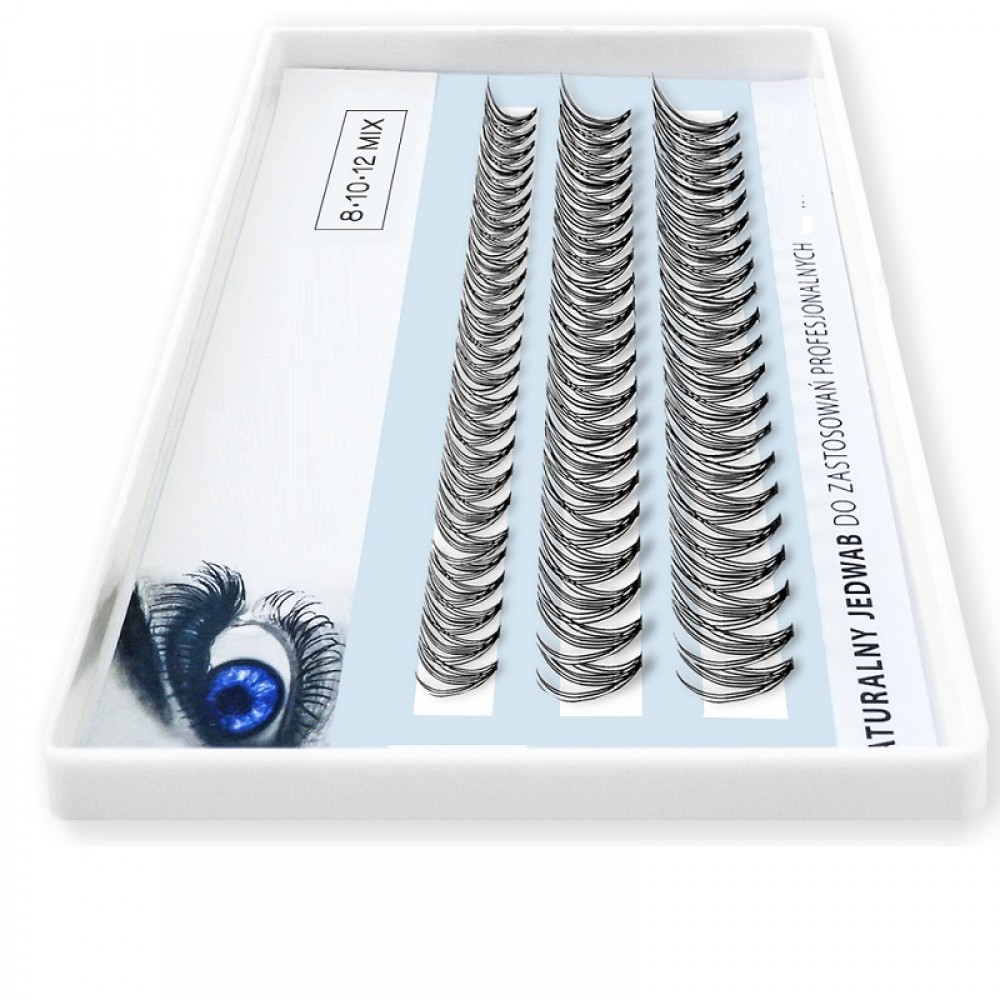 Висококачествени Нежни Мигли на снопчета Classic 8 10 12 Лукс качество - Микс Висококачествени Нежни Мигли на снопчета Classic 8 10 12 Лукс качество - Микс