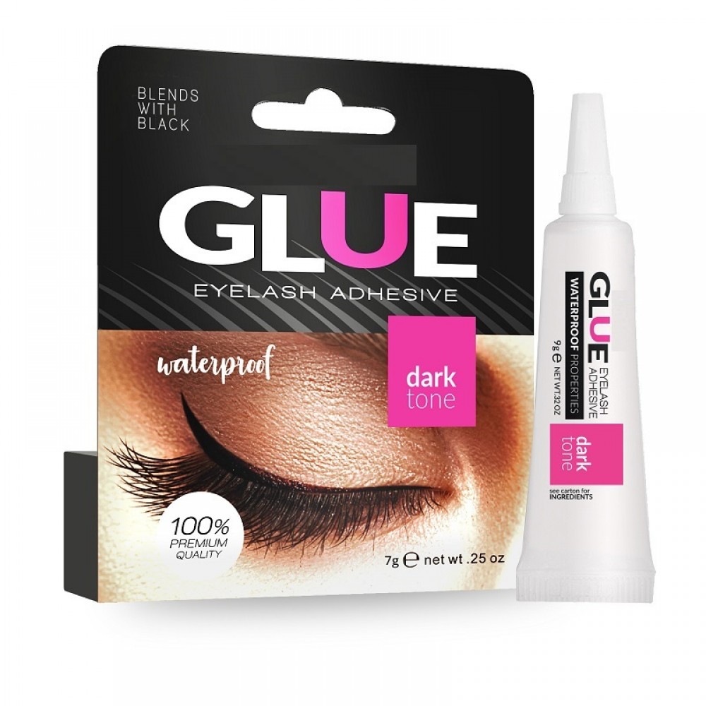 Водоустойчиво лепило за мигли - черно 7 гр.