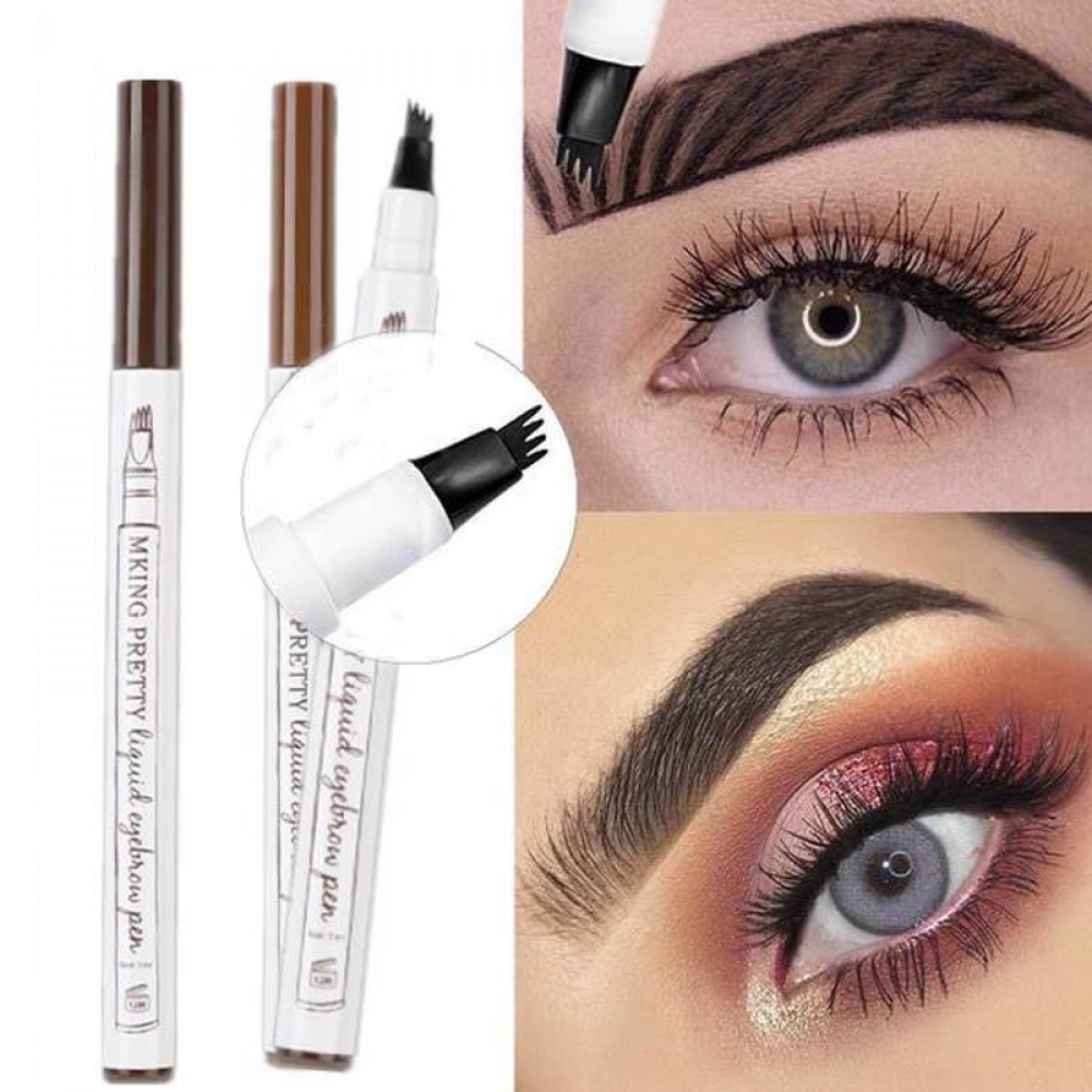 Молив за вежди - ефект Микроблейдинг