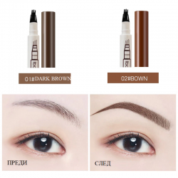 Молив за вежди - ефект Микроблейдинг-foto2