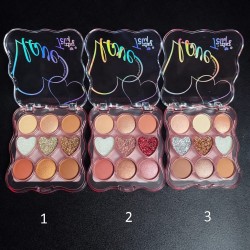 Сенки за очи 9 цвята сърца