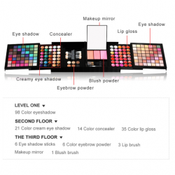 Сет за гримиране 177 части-foto4