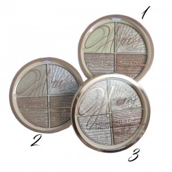 Палитра 4 цвята Бляскави Хайлайтъри Pink Key-foto2