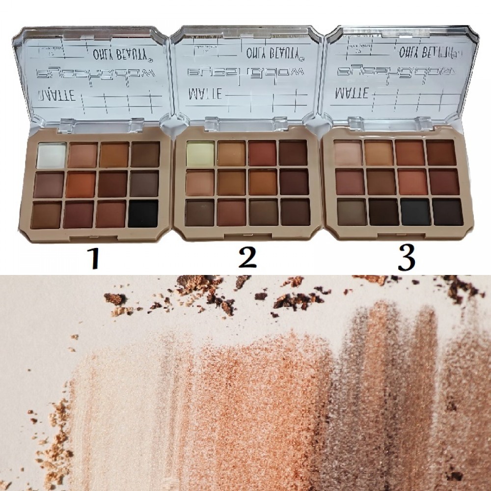 Палитра сенки за очи 12 цвята ONLY BEAUTY Палитра сенки за очи 12 цвята ONLY BEAUTY