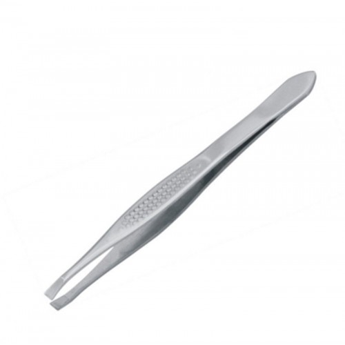 Сива пинсета с прав връх-Класик PIN79