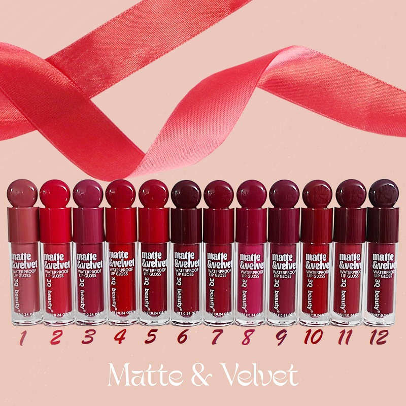 Водоустойчиво Мат Червило Matte & Velvet