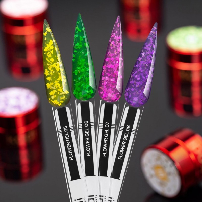 Гел със сухи цветя Flower gel №08-foto4