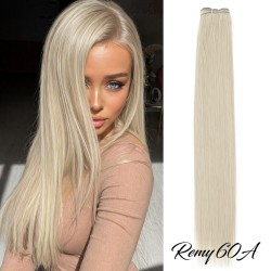 60 А Платинено русо Remy-hair