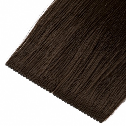 30 гр. Невидими стикери от естествена коса № 4A Remy hair - висок клас